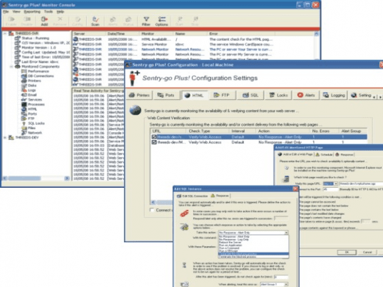 Sentry-go Plus Windows Server Monitor Screenshot 1