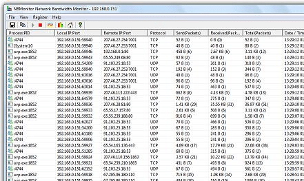 NBMonitor Network Bandwidth Monitor Screenshot 1