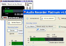 Audio Recorder Platinum Screenshot 1