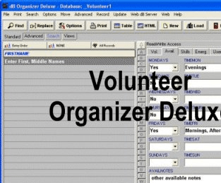 Volunteer Organizer Deluxe Screenshot 1