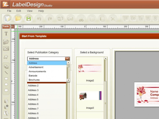 Label Design Studio Screenshot 1