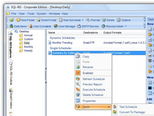SQL-RD Starter Screenshot 1