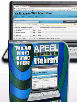 Apeel PHP Code Generator Pro Screenshot 1