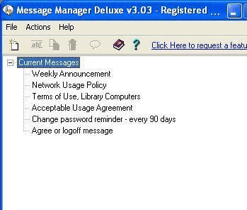 Message Manager Screenshot 1