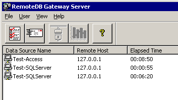 RemoteDB Gateway Screenshot 1