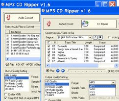 MP3 CD Ripper Screenshot 1