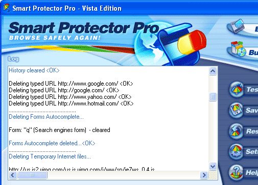 #1 Smart Protector Pro - Internet Eraser Screenshot 1