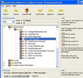 Synchronize Folders Screenshot 1