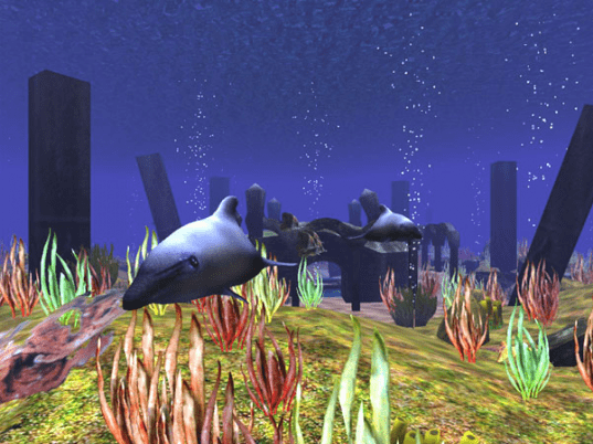 3D Wild Dolphin Screensaver Screenshot 1
