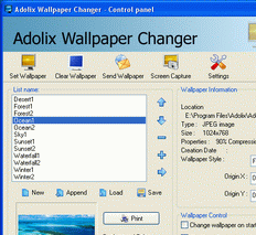 Adolix Wallpaper Changer Screenshot 1