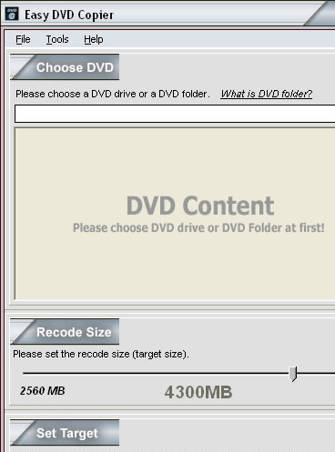 DanDans Easy DVD Copier Screenshot 1