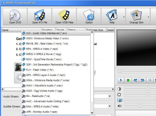 DVDPe Pro Screenshot 1
