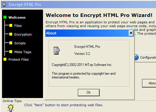 Encrypt HTML Pro Screenshot 1