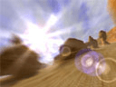 3D Canyon Flight Screensaver Screenshot 1