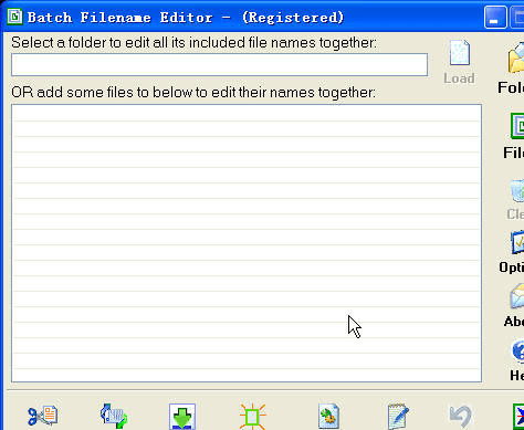 Batch Filename Editor Screenshot 1