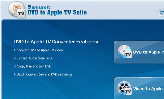 Daniusoft DVD to Apple TV Suite Screenshot 1