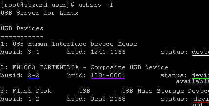USB Server for Linux Screenshot 1