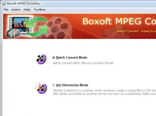 Boxoft MPEG Converter Screenshot 1