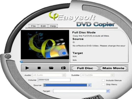 4Easysoft DVD Copier Screenshot 1