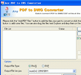 PDF to DWG Converter 9.11.9 Screenshot 1
