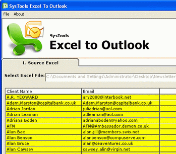 Recovery Software For Excel Screenshot 1