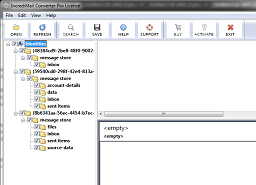 Export Incredimail to PST Format Screenshot 1
