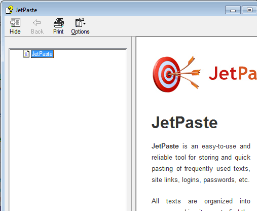 JetPaste Screenshot 1