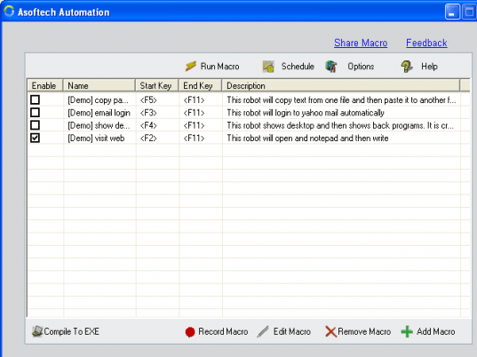 Asoftech Automation Screenshot 1