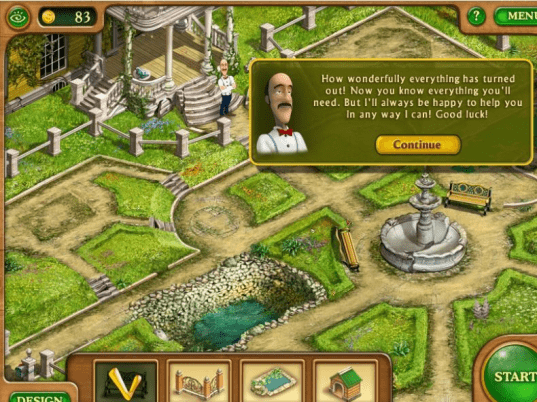 Gardenscapes Screenshot 1