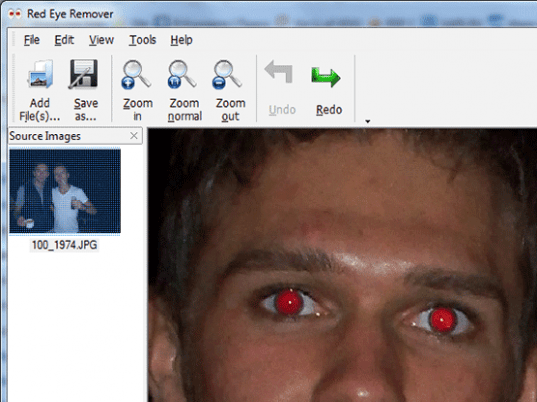 Red Eye Removal Screenshot 1