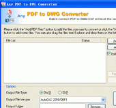PDF to CAD Converter 9.6.8 Screenshot 1