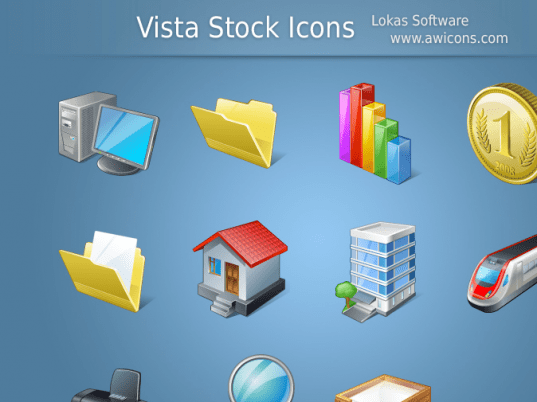 Vista Stock Icons Screenshot 1