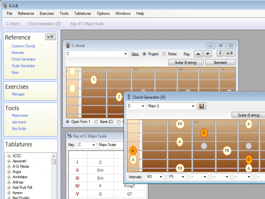Guitar and Bass Screenshot 1