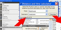 Distance and Time Calculator Screenshot 1