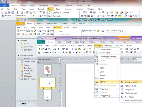Classic Menu for Office Professional Plus 2010 64 Bit Screenshot 1