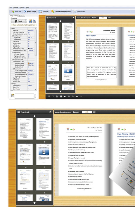 Flippagemaker Free PDF to Flash Screenshot 1