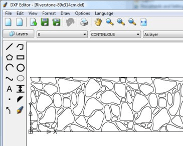 DXF Editor Screenshot 1