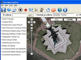Arm Map Explorer Screenshot 1