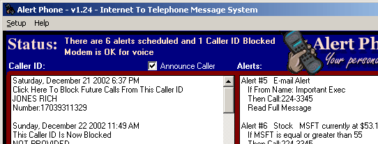 Alert Phone Screenshot 1