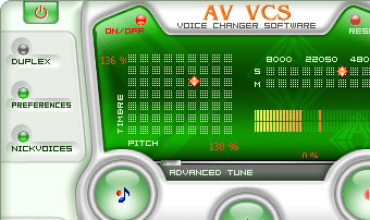 AV Voice Changer Software Screenshot 1