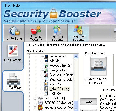 Security Booster Screenshot 1