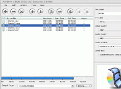 AVI DivX to DVD SVCD VCD Converter Screenshot 1