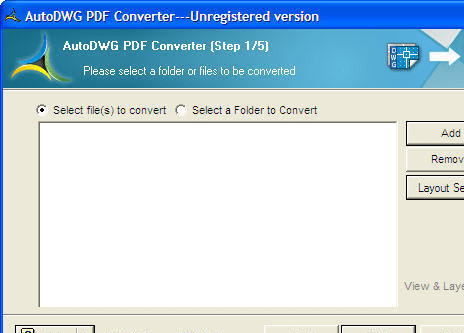 AutoDWG DWG to PDF Converter Screenshot 1