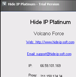 Hide IP Platinum Screenshot 1