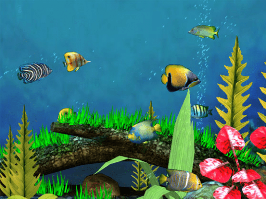 Fish Aquarium 3D Screensaver Screenshot 1