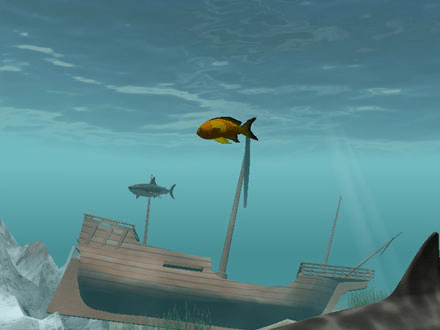 Shark Water World 3D Screensaver Screenshot 1