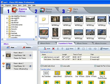 ANVSOFT Photo DVD Maker Professional Screenshot 1