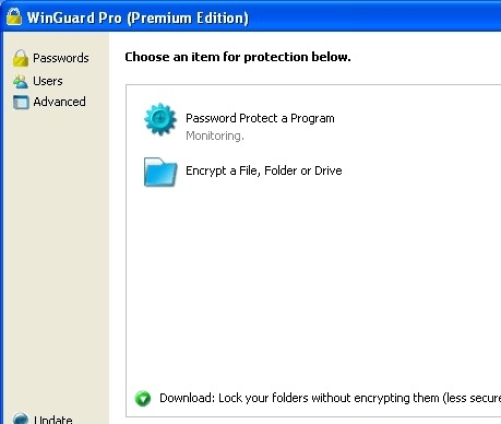 WindowsGuard Screenshot 1