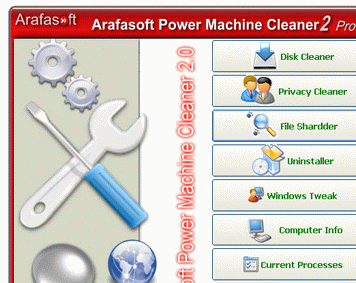 Arafasoft Power Machine Cleaner Screenshot 1