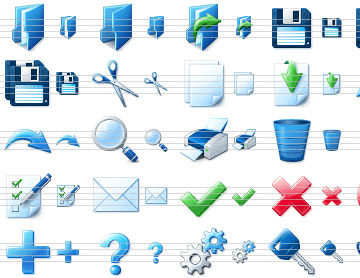 Blue Icon Library Screenshot 1